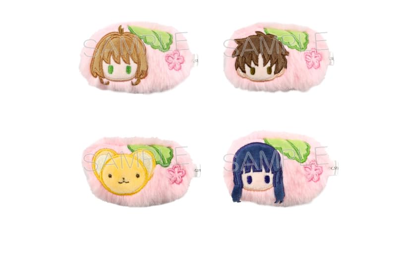 

TV anime Clear Sakuramochi Clip box Cardcaptor Sakura Card 4-piece