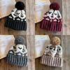 Retro Knitting Trendy High Top Beanie Warmth Comfort Autumn Winter Hat Female
