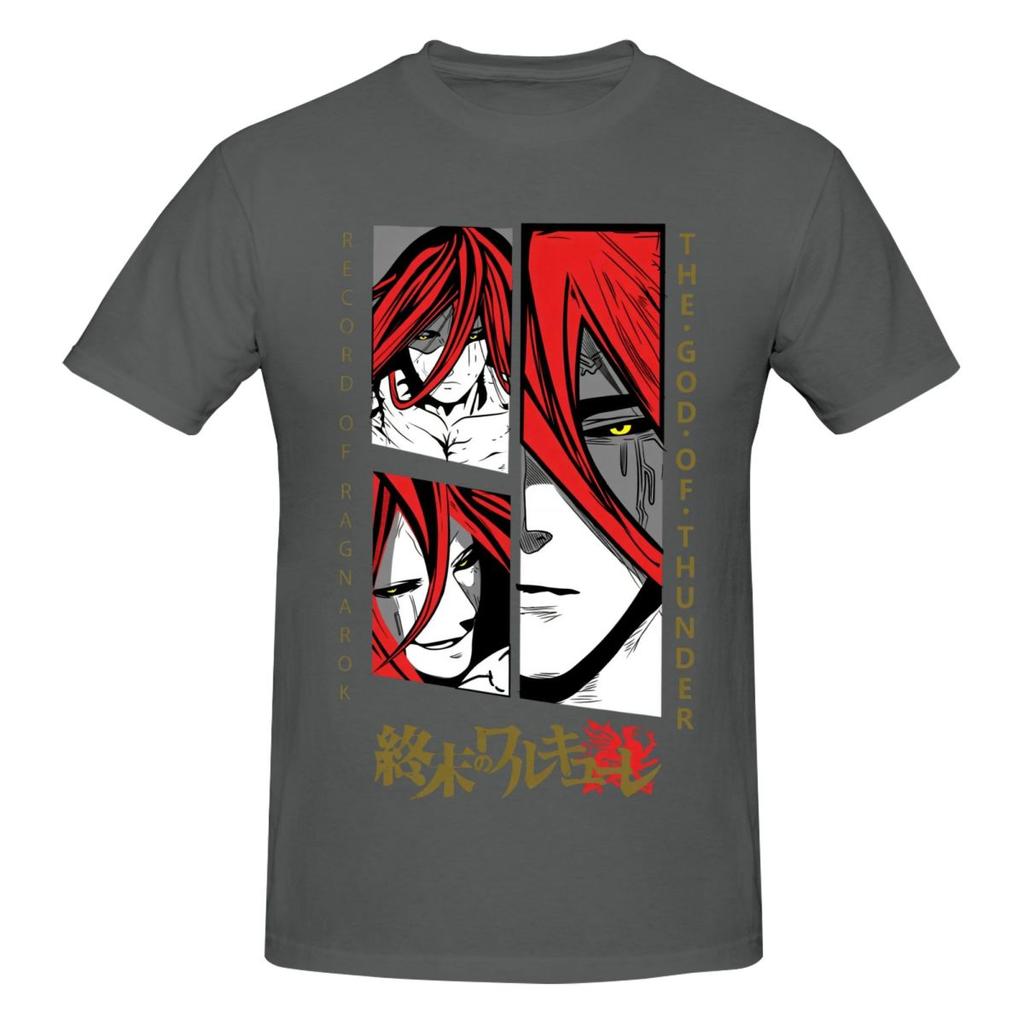 Record Of Ragnarok Drawing Retro T Shirts Graphic Y2k Unique Oneck Unisex Wounisex T Shirts Tops