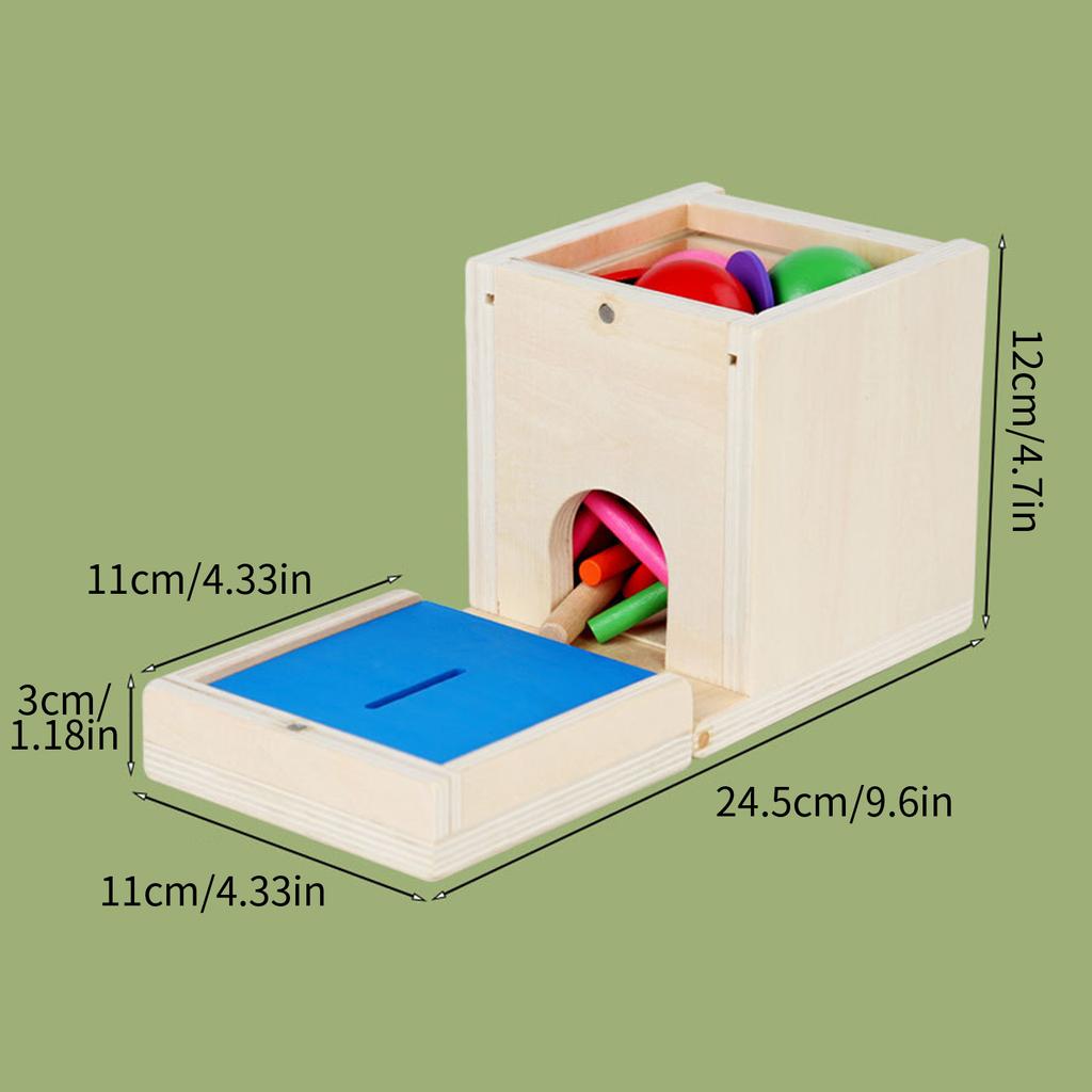 Six In One Coin Box Multi Functional Stick Pulling Carrot Preschool Building  Color Matching Intelligence Box Toy