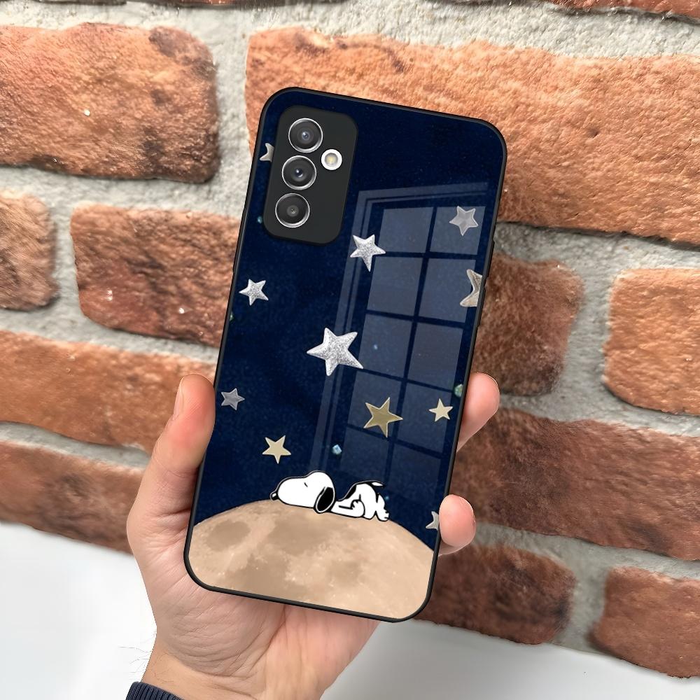Cartoon Snoopy Dog Phone Case for Samsung A15 A25 A35 A55 A14 A12 A22 A32 A52 A11 A21 A31 A51 A05 A24 A34 A54 A13 23 A33 A53