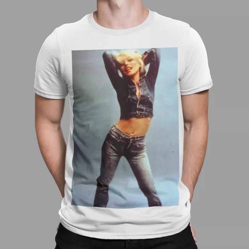 Debbie Deborah Harry T-Shirt Retro Vintage Punk Rock London UK Denim Unisex T-Shirt L