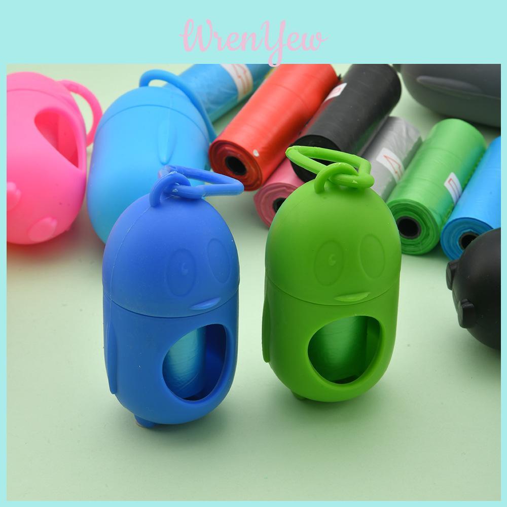 Penguin Pet Waste Bag Dispenser With Portable Cleaning Bags Convenient And Stylish