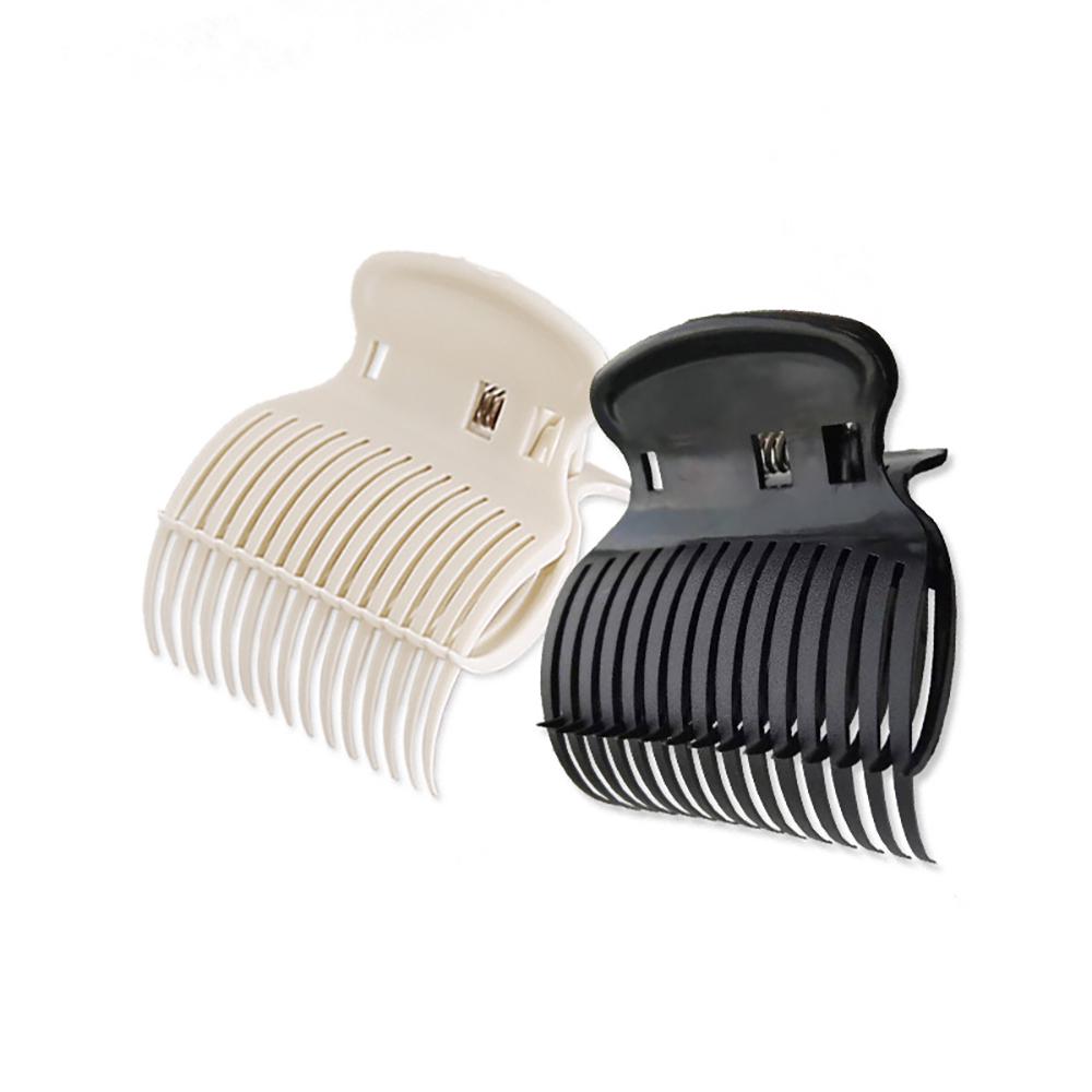 12pcs Hair Rollers Clip Hot Roller Clips Hair Curler Claw Clips Hair Perm Insulation Clip Random