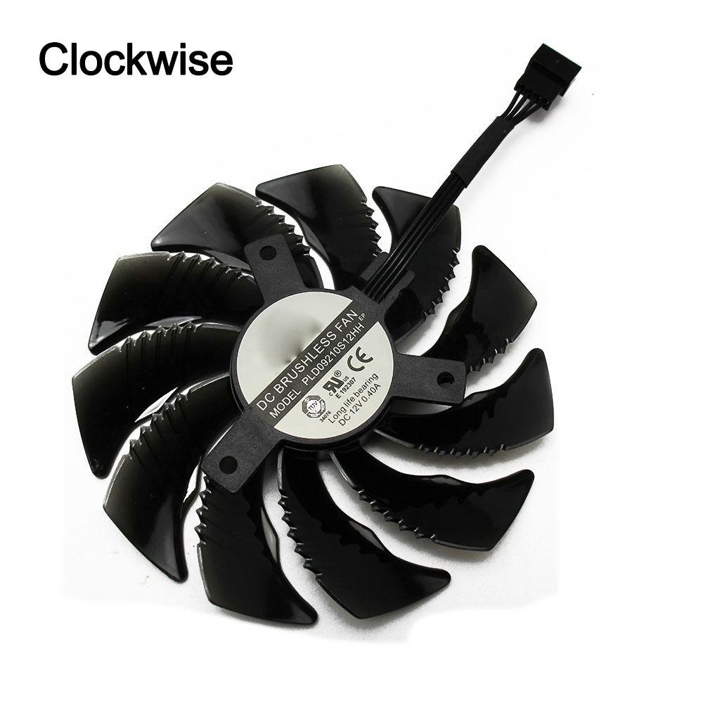 DC 12V Graphics Card Fans Cooling Fans for GIGABYTE RTX2060GTX1650 1660/1660Ti Computer Cooling