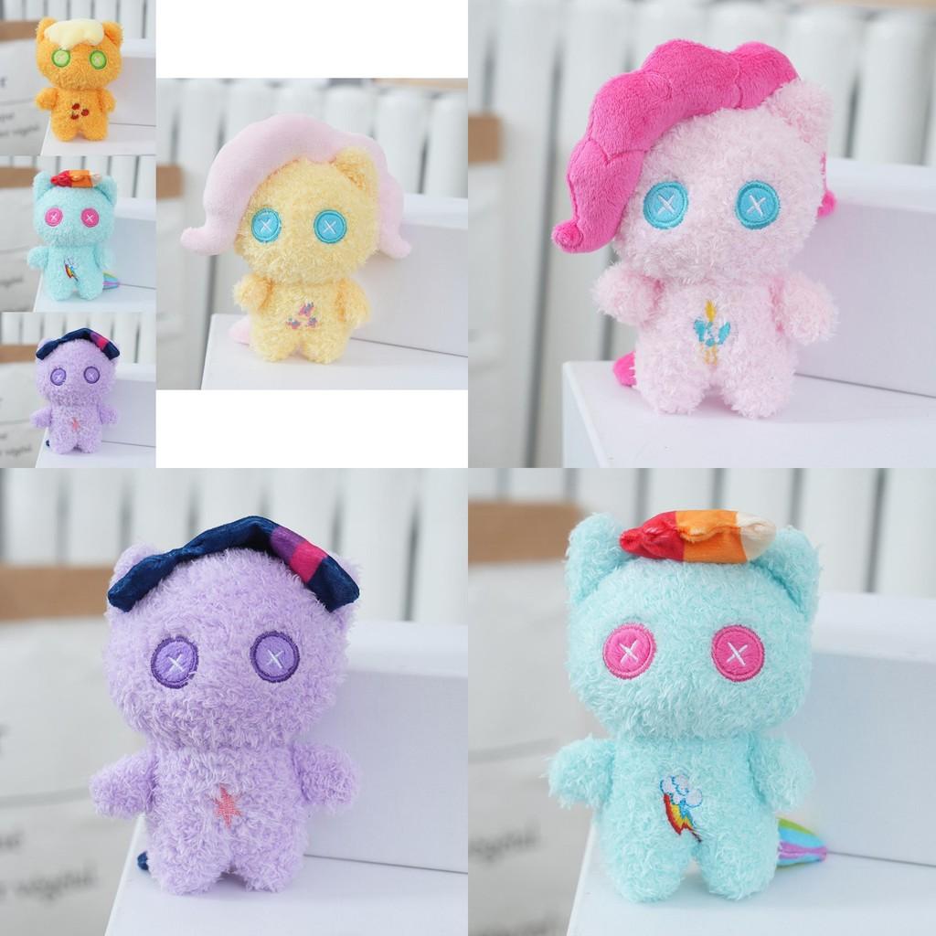 Entzückende Cartoon-Plüsch-My Little Pony-Puppe mit niedlichem, warmem Design für Kinder