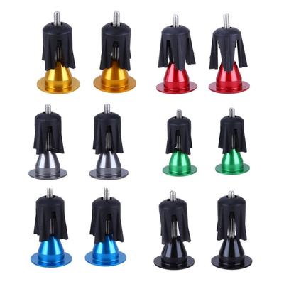 1 Pair Bike Handlebars End Plugs Bar Caps Bicycles Handlebars Grip Bar End Caps for Most Bicycles Bike