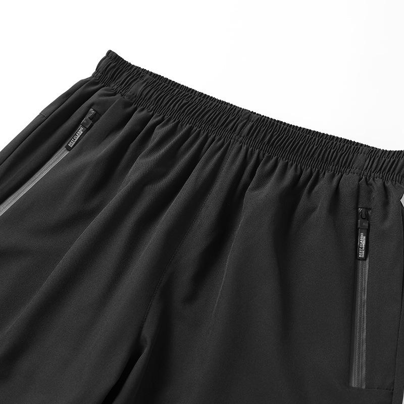 Men's Quick-Drying Elastic Fitness Shorts - Casual Outdoor Running & Training 5-Point Pants, Plus Size.