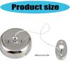 Portable Telescopic Clothesline Stainless Steel Wall Mounted Design Adjustable Length Clothes Line For Home Use