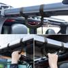 4 X Roll Bar Grab Handles Grip Handle For Jeep Wrangler YJ TJ JK JKU JL JLU Sports Sahara Freedom Rubicon X & Unlimited 1955-2024 2025 (Black)