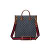 Gucci Monogram Interlocking Double G Logo Blue Denim Large Vertical Tote Bag Unisex tote bag 674155-2KQQT-8391