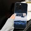 Ice Hockey Rink Sport Case for iPhone 13 12 Mini 11 Pro Max Soft Phone Cover X XS XR 7 SE 8 Plus 6 6S 5 5S Silicone Black Capa