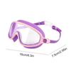 Kids Swimming Goggles No Leaking Swim Goggles with Ear Plugs Nose Clip for Children From 4 To 15 Years Old