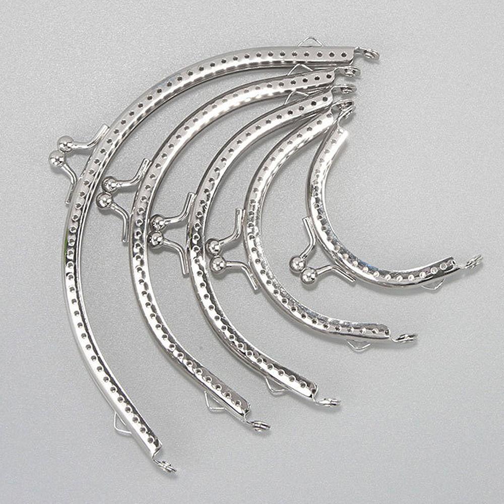 Metal Purse Frame Kiss Clasp Vintage Purse Frame Mini Bag Frame Buckle  DIY Craft