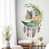 Butterfly Dreamcatcher Wall Sticker with Multi Layer 3D Texture and Waterproof Construction Designed for Unique Wall Styling