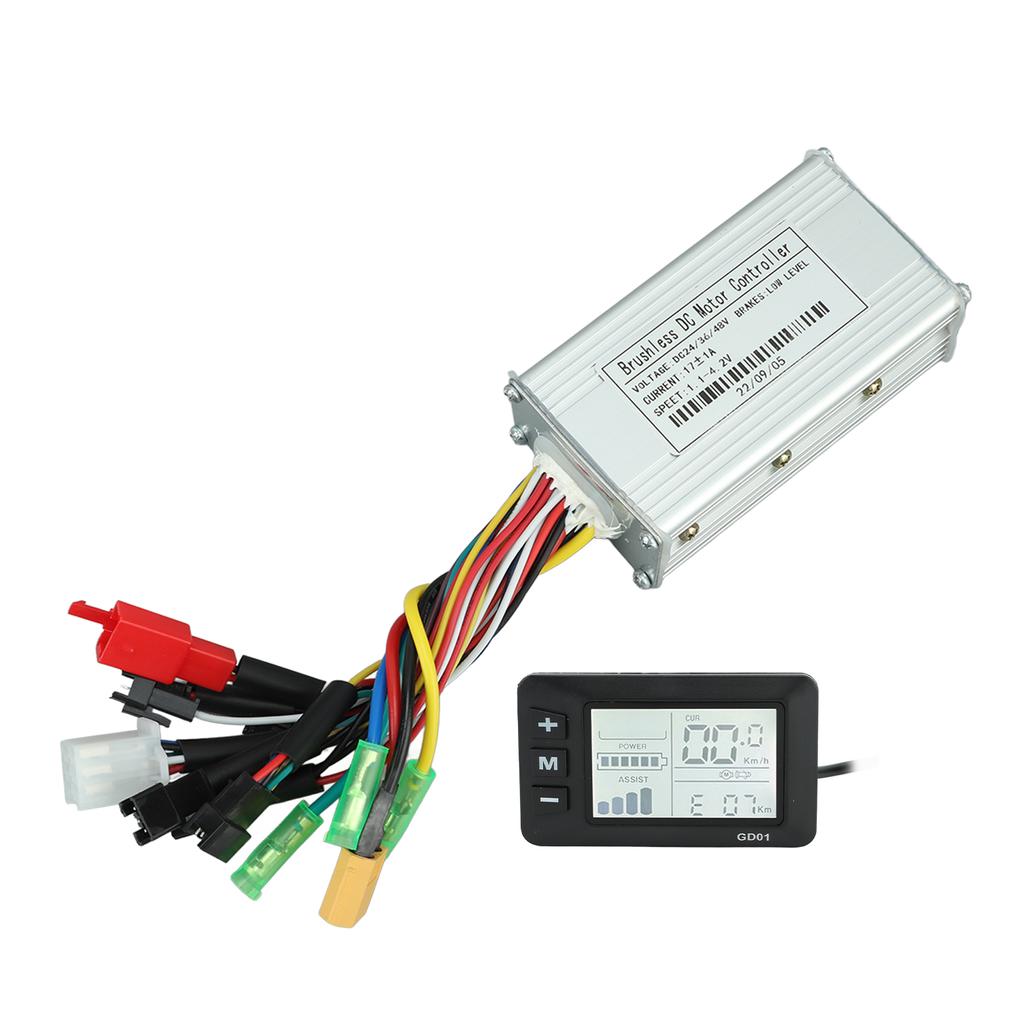 24V 36V 48V 250W?350W 17A Three Mode Sine Wave Controller Motor Brushless Controller Kit with LCD