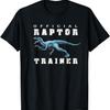Velociraptor Dinosaur Raptor Trainer Logo T-Shirt