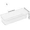 1pc-drawer Compartment Organizer Desk Cabinet Built-in Pencil Rectangular Plastic Desk Organizer