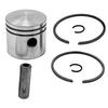 Motorrad-Motor-Kolben-Baugruppen-Kit Kompatibel mit Für KAWASAKI HA035 TJ035 TJ35E 37mm Durchmesser Teilenummer Für 130012170