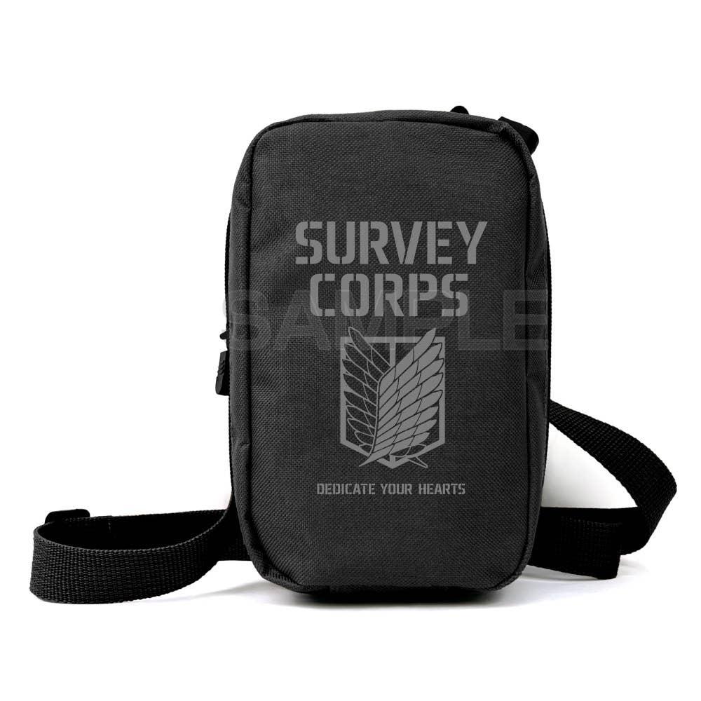 

Attack On Titan Attack On Titan Scout Regiment Mini Shoulder Pouch Black