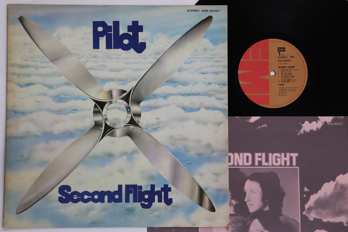 Виниловая пластинка PILOT  Second Flight EMS80221 EMI 1975 Япония Рок Б/у