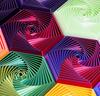 3D Printed Fractal Fidget Hexagon Home Decor Creative Decompression Hexagon Various Shape New Year Gift Desktop Ornament Kid Toy