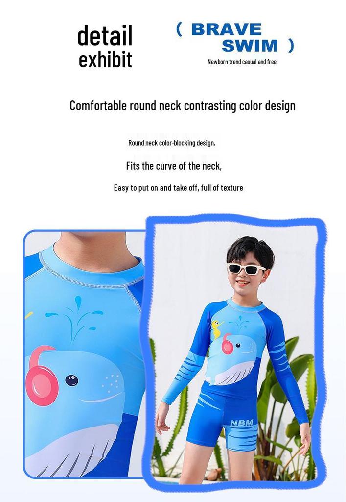 2026 Kids' Sun-Protective Quick-Dry Swimsuit for Girls – Customizable and Stylish