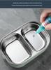 Stainless Steel Electric Heated Lunch Box - Insulated Student Bento Box