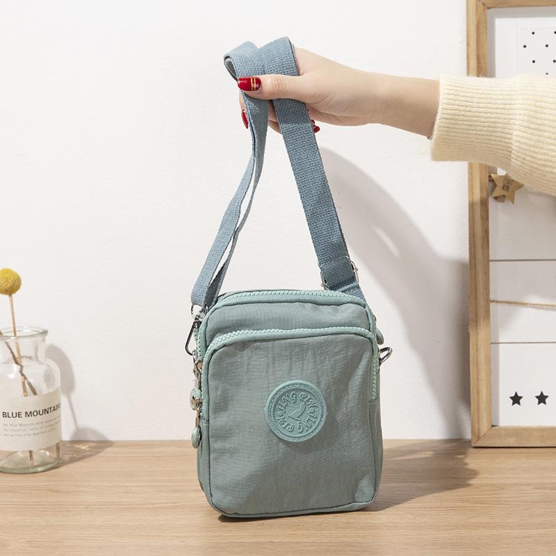 New Women's Fashion Simple Commuter Messenger Tote Canvas Bag Japanese Style Large-capacity Shoulder Bag