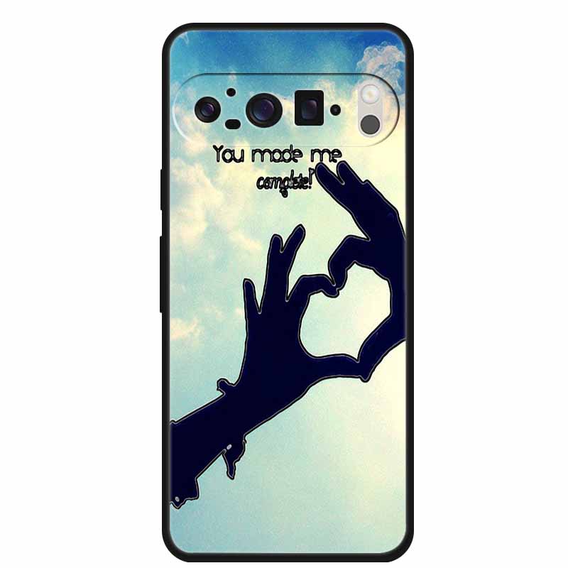 3D Emboss Cover For Google Pixel 9 Pro XL / Pixel 9 Pro / Pixel 9 Case Flower Relief Soft Silicone Cover For for Google Pixel 9