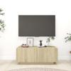 VidaXL TV Stand Sonoma Oak 100x35x40 Cm Chipboard 804439
