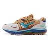 Mizuno Tênis Unissex Wave Rider Beta Digawel Bege Azul Marrom D1GD230501