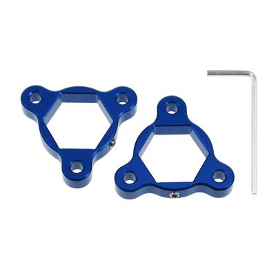 ACROPIX 22mm Blue Aluminum Alloy Racing Motorcycle Rider C N C Fork Preload Adjuster