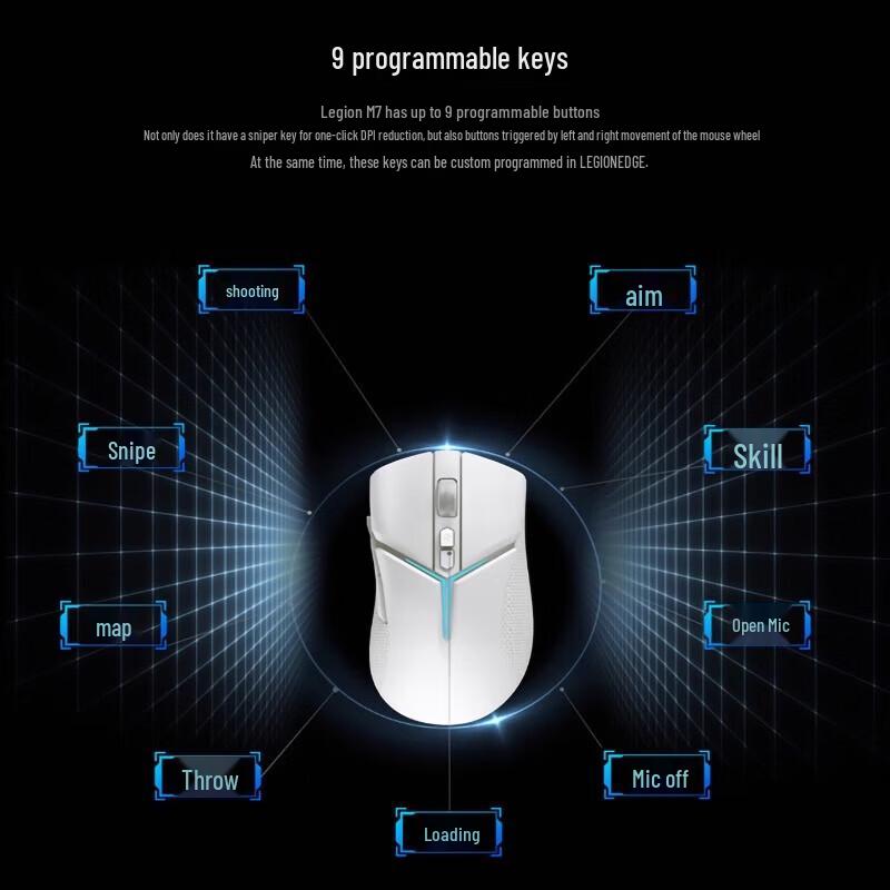 Lenovo Legion M7 Wireless Gaming Mouse