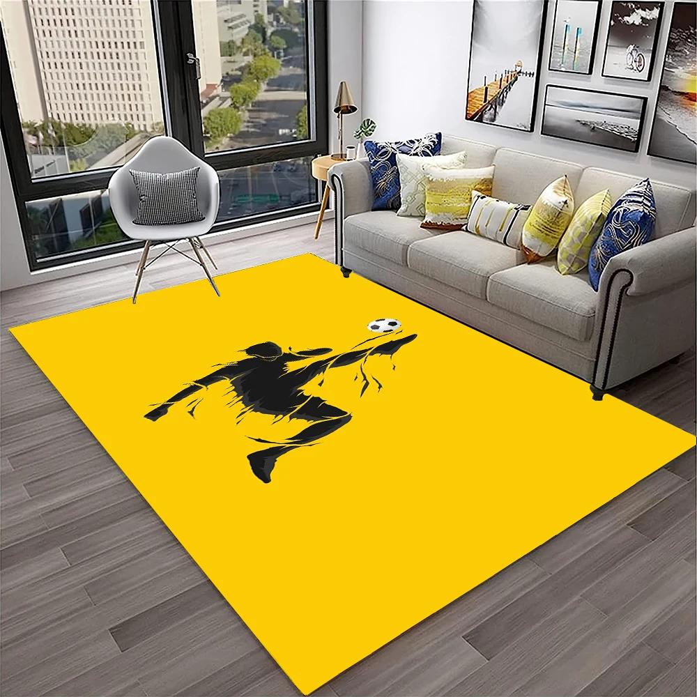 Dywanik dywan na boisko do piłki nożnej do domu salon sypialnia pokój zabaw sofa wycieraczka dekoracja, dywanik do strefy gier dla dzieci mata podłogowa antypoślizgowa