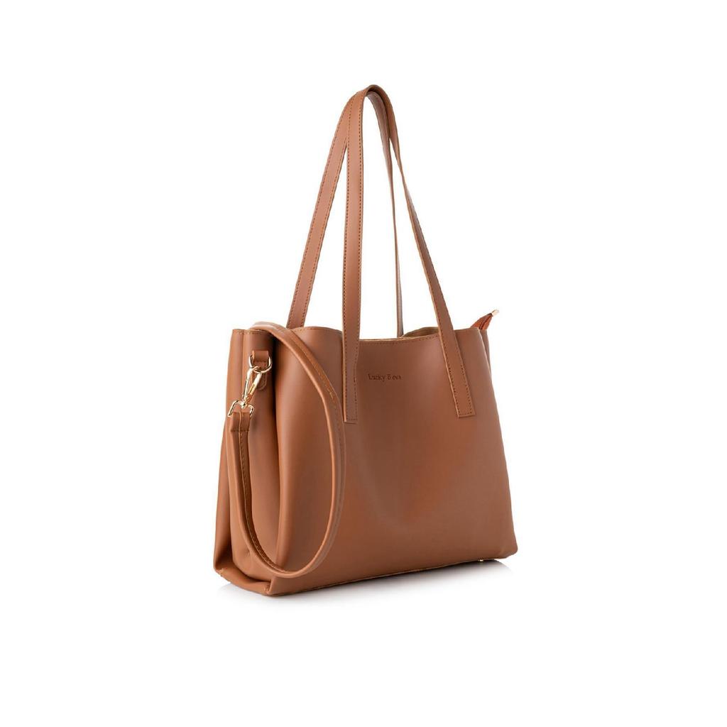 Dámská kabelka do ruky a přes rameno s dvojitým popruhem