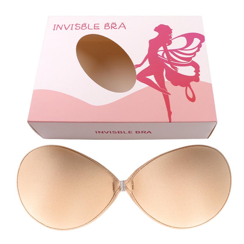 

Бесшовный бюстгальтер без бретелек мгновенной поддержки - Невидимый, дышащий, поддерживающий, с накладками на соски D