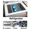 Refrigerator Tape PET Fridge Non-Residual Adhesive Tape for Fixing Drawer Refrigerator Air Conditioner Printer Fixed Tape (30mm*50M), Transparent