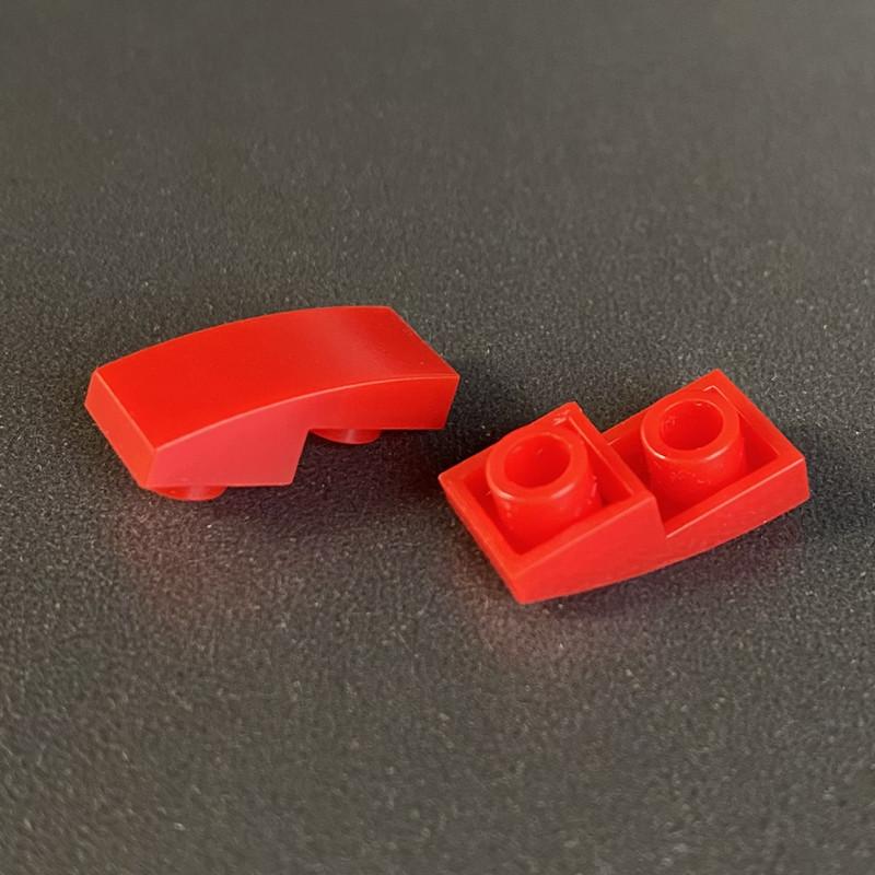 Compatible Building Block 24201 Technology Education Small Particles Building Block Accessories Parts 1X2 Reverse Arc Parts