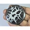 133Cts.Natural Septarian Gronates Round Cabochon Loose Gemstone 54X54X03MM D-564