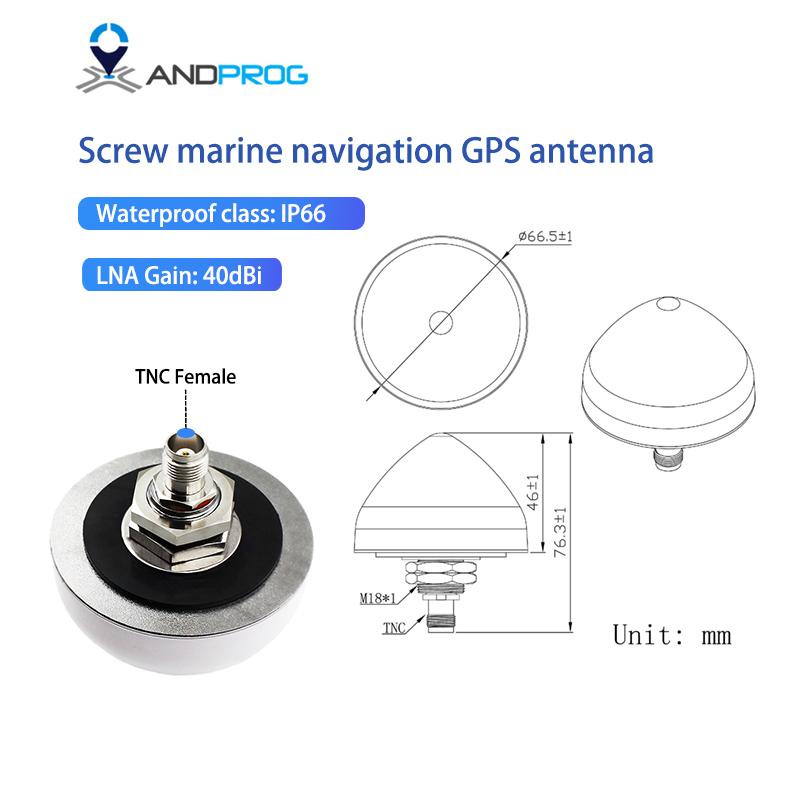L1 B1 G1 RTK antenna,high precision GPS antenna with TNC connector