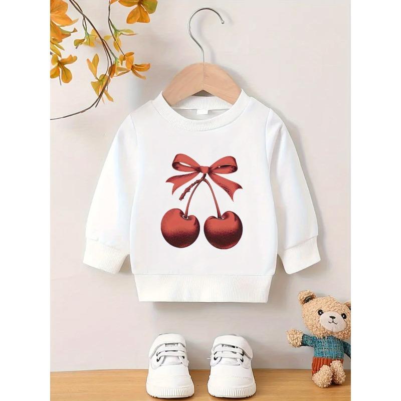 European sizes Minimally Printed Pattern, Comfortable and Skin Friendly for 0-3 Year Old Kids, Versatile Round Neck Hoodie Seasons