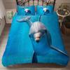 Bedclothes Hot-sale Warm Blue Bedclothes Twin Full Queen King Super King Size Bed Sets 200x200cm Beds Set De Cama 3d