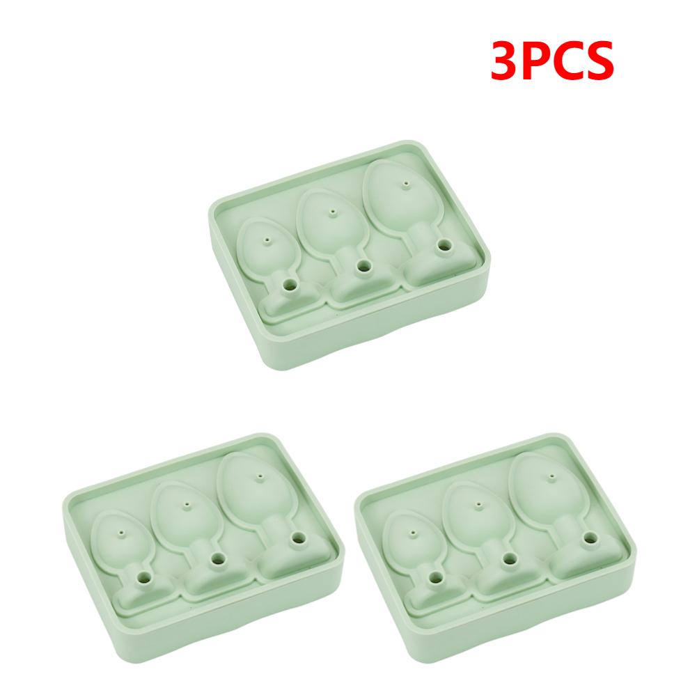 1-5PCS Silicone Prank Ice Cube Mold Tray Reusable Fun Shape Ice Cube Molds Novelty Ice Cube Trays for DIY Cake Chocolate Candy