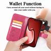 Leather Wallet Flip Case for VIVO V70 FE V60 V50 V40 V30 V29 V29E V50E V27E Lite Pro SE Embossed Clover Floral Design