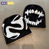 Frauen Hut Strickmützen Goth Tooth Caps Männer Y2k Streetwear Wintermode Pullover Kpop Harajuku Vintage Warm Hip Hop Unisex