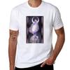 Alphons Mucha Moon Inspired Mari Lwyd Tshirt Big And Tall Loose Fit Tshirt