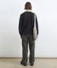 INSILENCE Stone Washed Pullover Washed Black