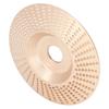 Grinding Shaping Disc Tungsten Carbide 100mm OD 16mm Hole Dia for Angle Grinder Woodworking