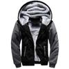 Winter Hoodies Men Street Thick Fleece Warm Hooded Sweatshirt Mens New